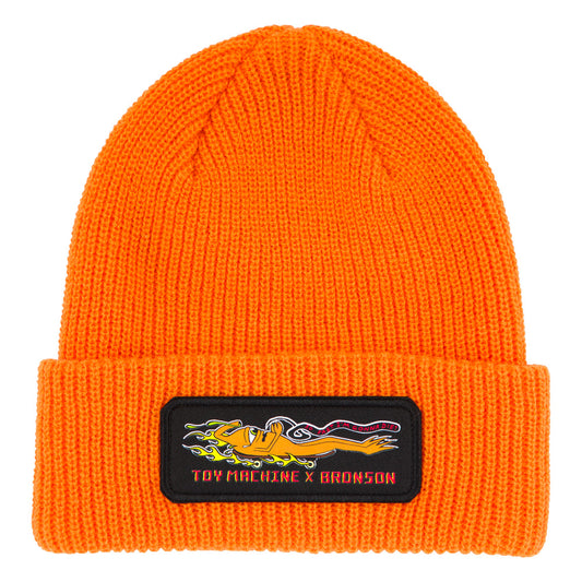 Bronson x Toy Machine Beanie - Orange