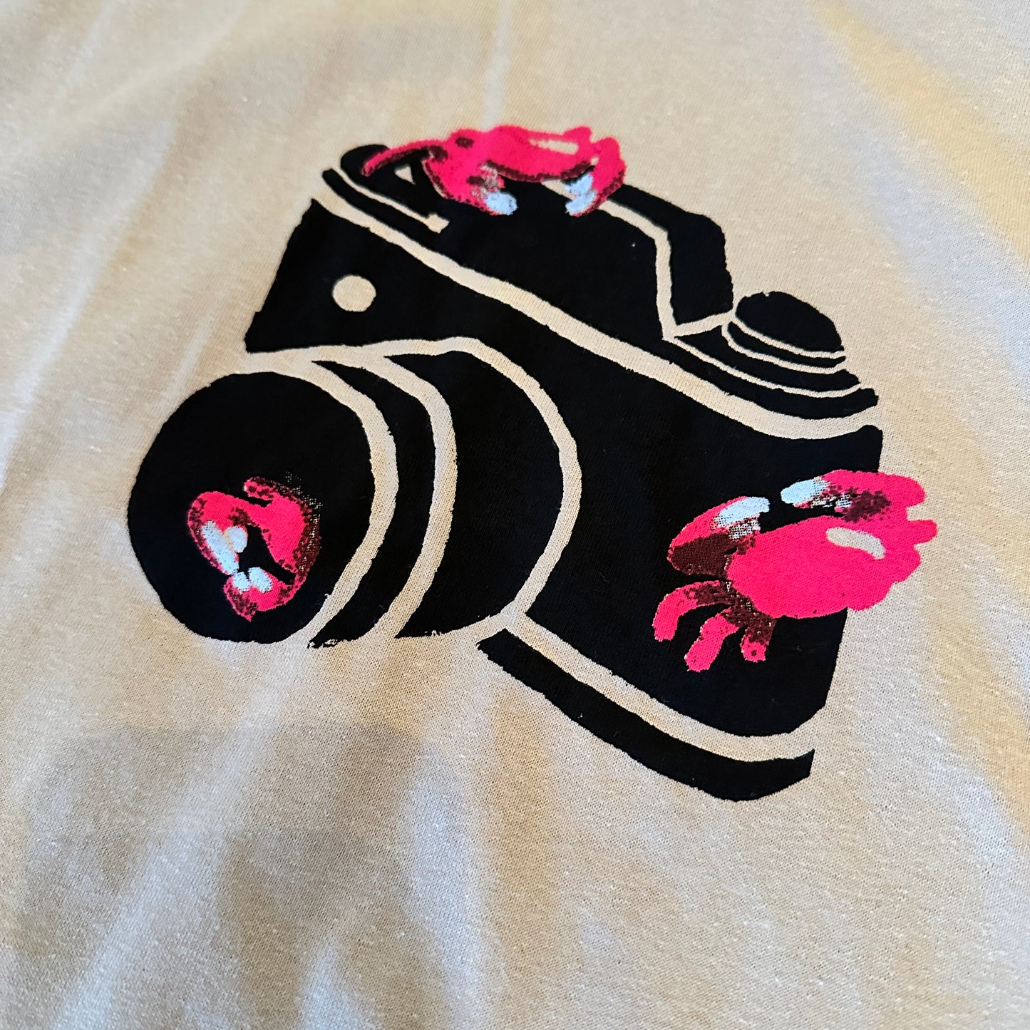 The Quiet Life Camera Crabs Tee - Sand