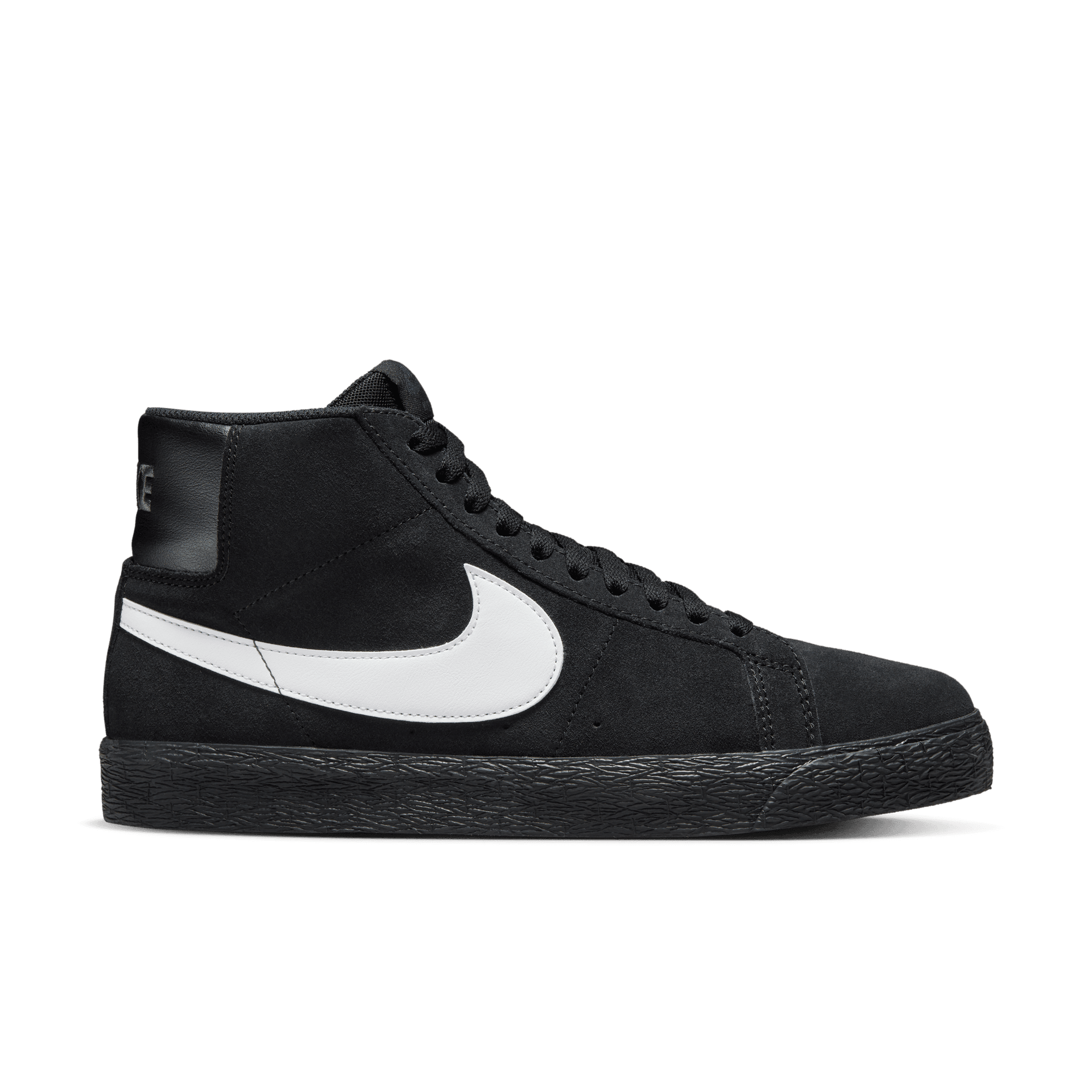 Nike SB Zoom Blazer Mid Black Black White Holistic Skateshop