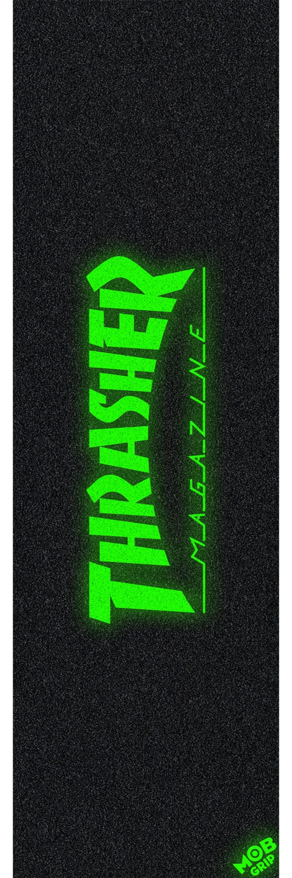 MOB Thrasher Glow Logo Griptape - Black