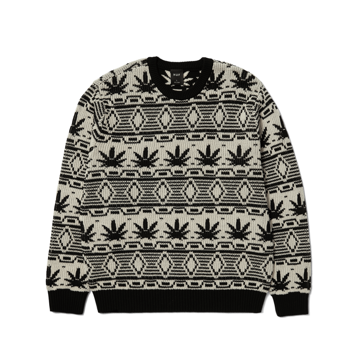 HUF Apres Crewneck Sweater - Natural