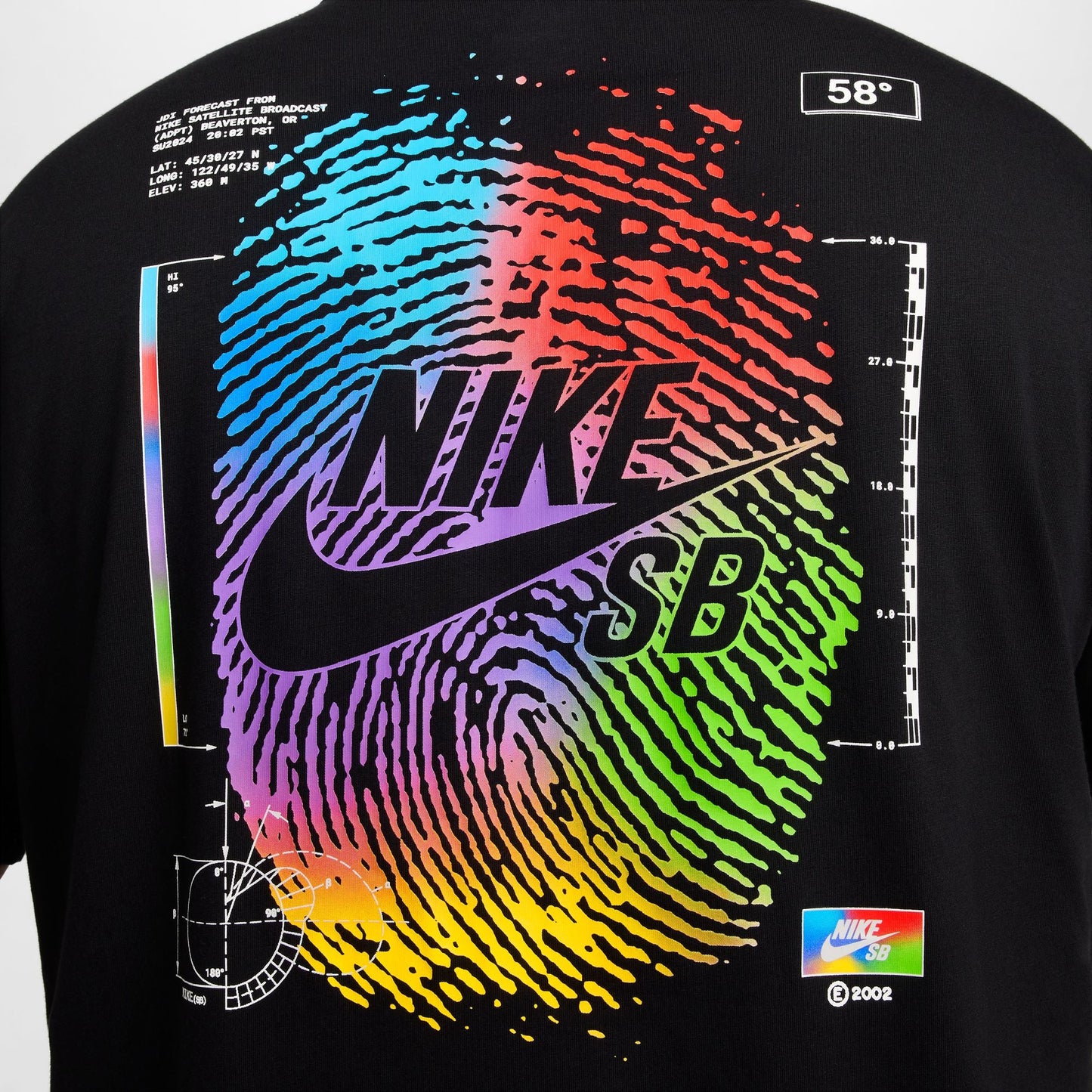 Nike SB Thumbprint Tee - Black