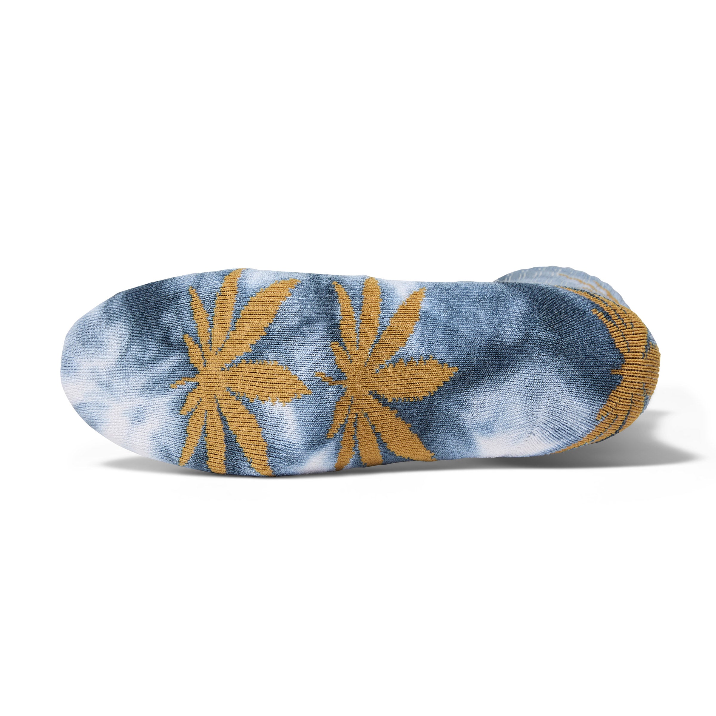 HUF Plantlife Bleach Tie Dye Socks Navy