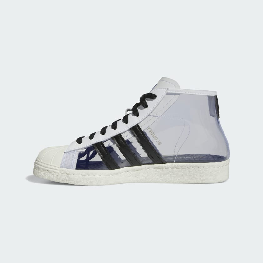 Adidas pro store model white black