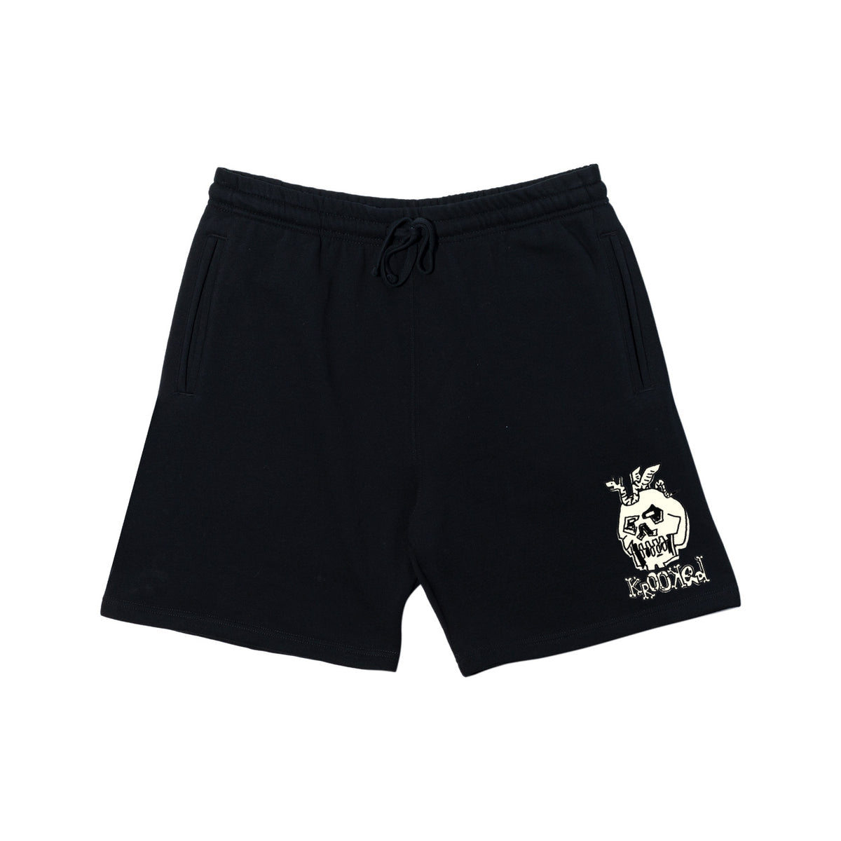 Krooked No Monster Sweatshorts - Black