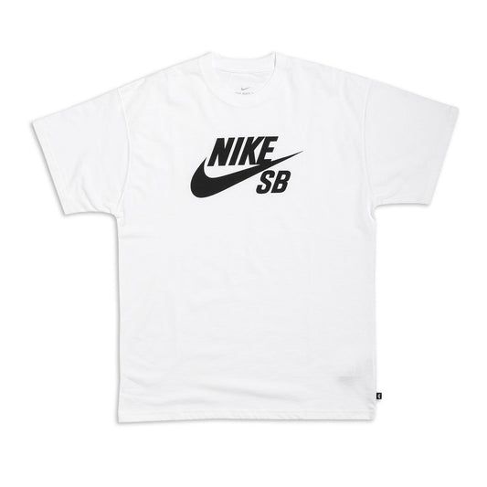 Nike SB Big Logo Skate Tee - White