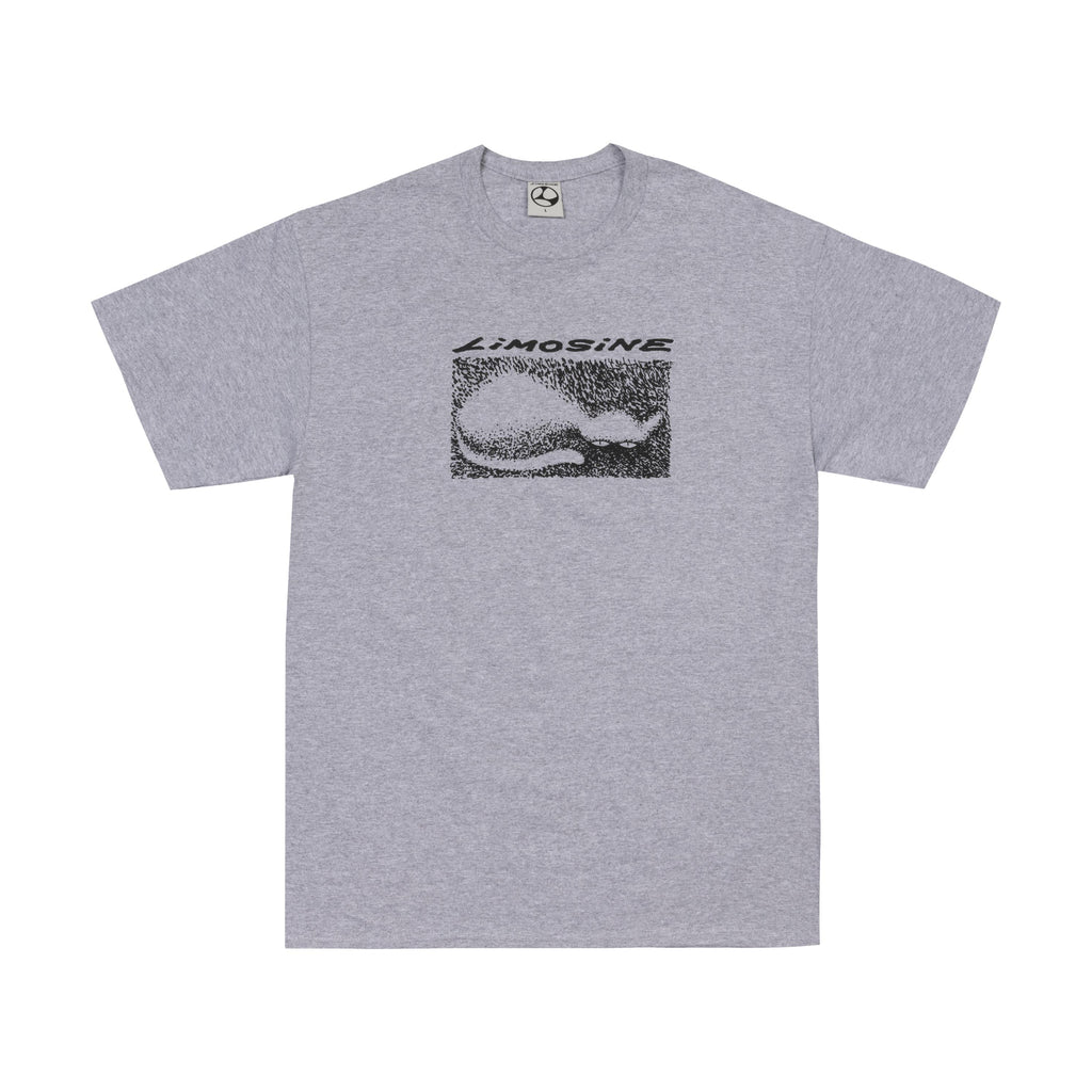 Limosine Cat Tee - Sport Grey