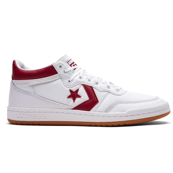 Converse CONS Fastbreak Pro Mid White Red Holistic Skateshop