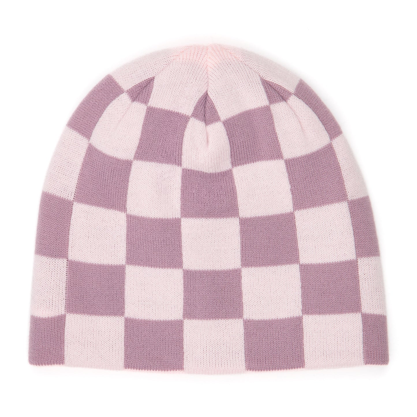 CORDUROY HEADWARE BEANIE Corduroy Checkmate Reversible Skully Beanie - Pink