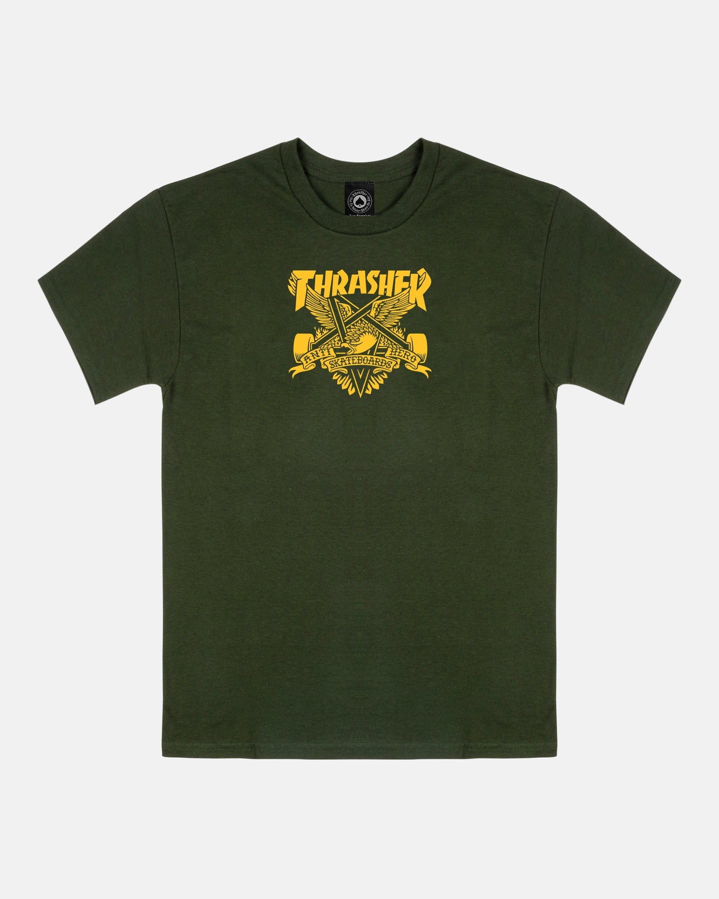 Thrasher x Anti-Hero Eaglegram Tee - Forest Green