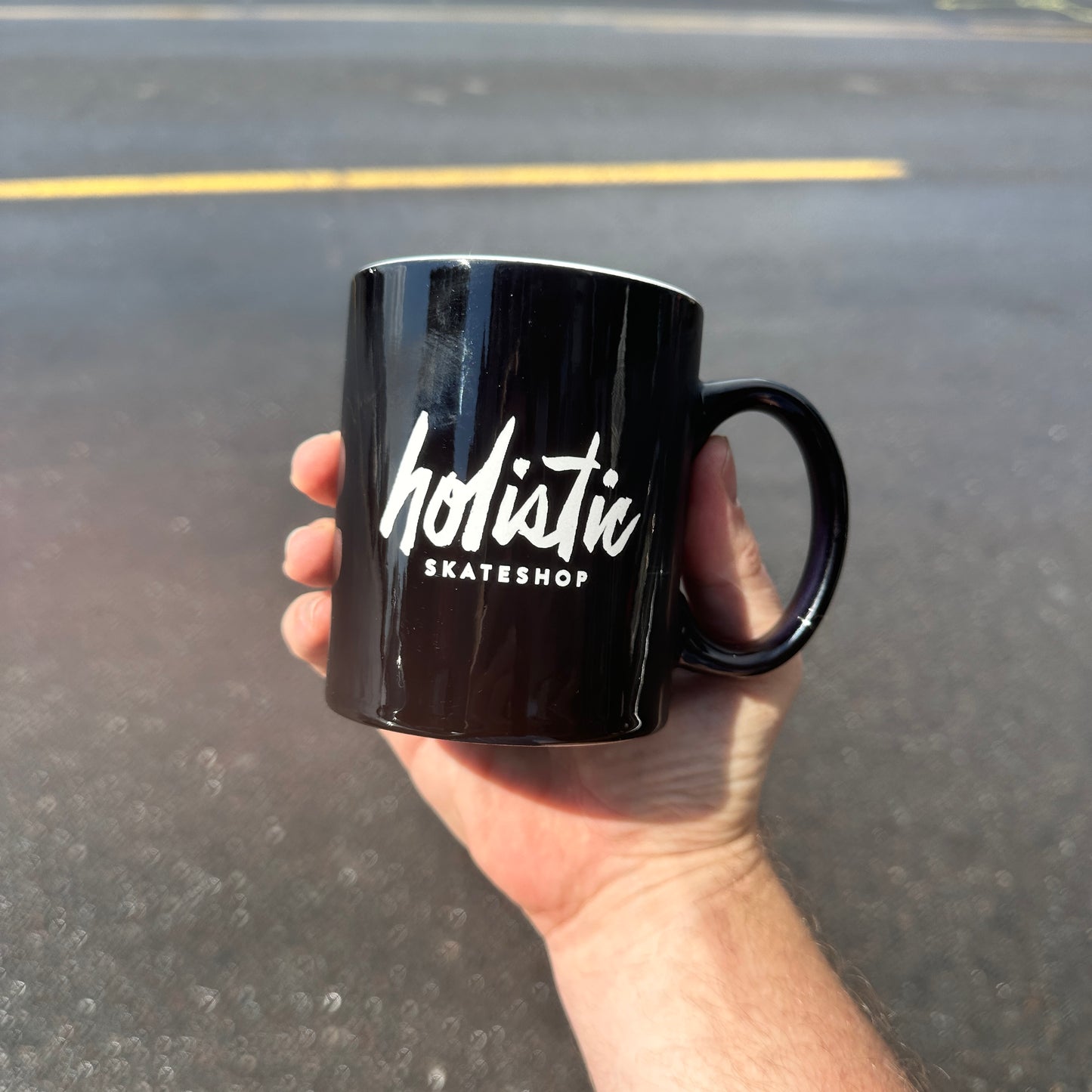 Holistic Skateshop Coffee Mug - Black