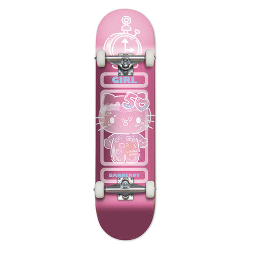 Girl Bannerot Hello Kitty 50th Anniversary Complete Skateboard - 7.5