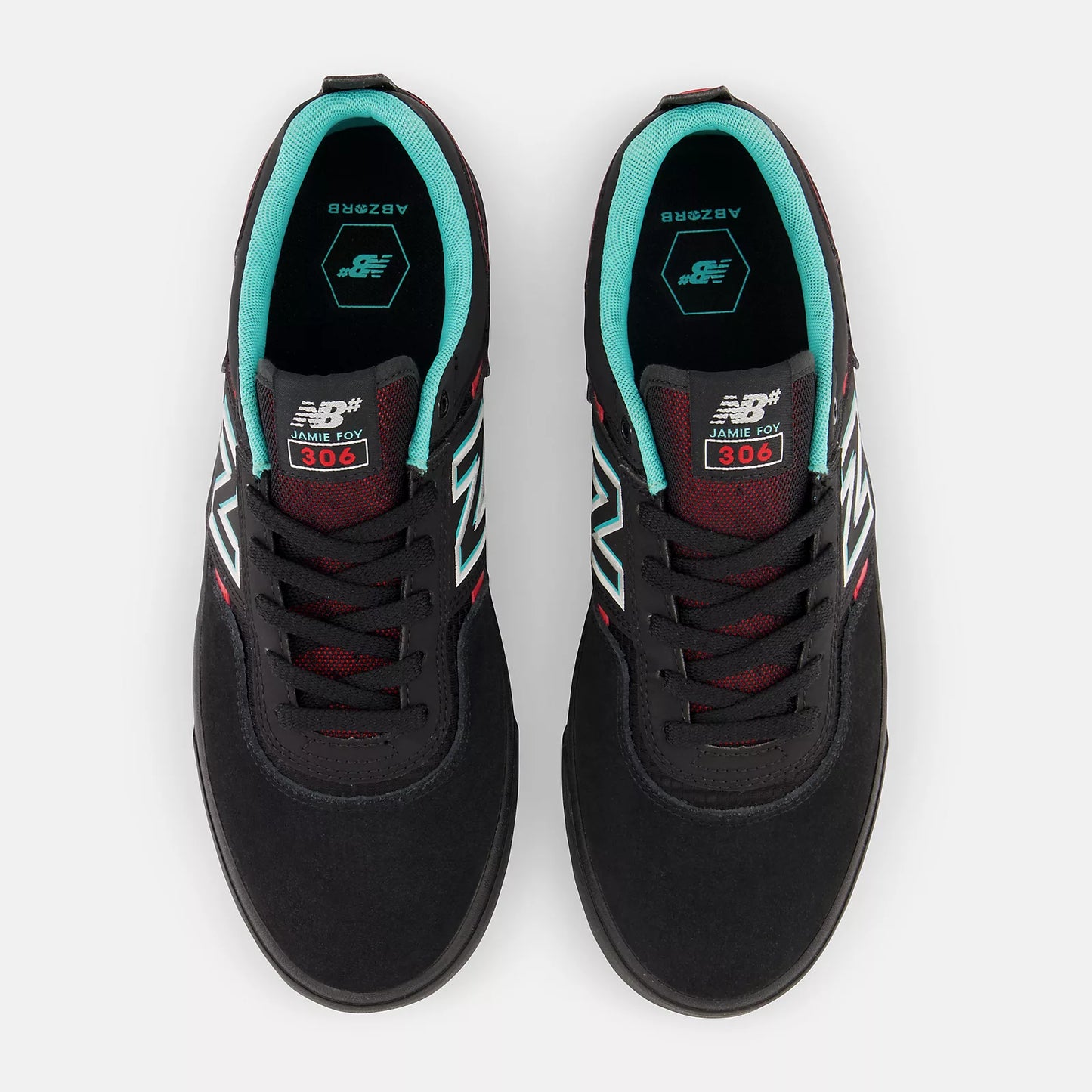 NB# 306 Foy - Black Electric Red