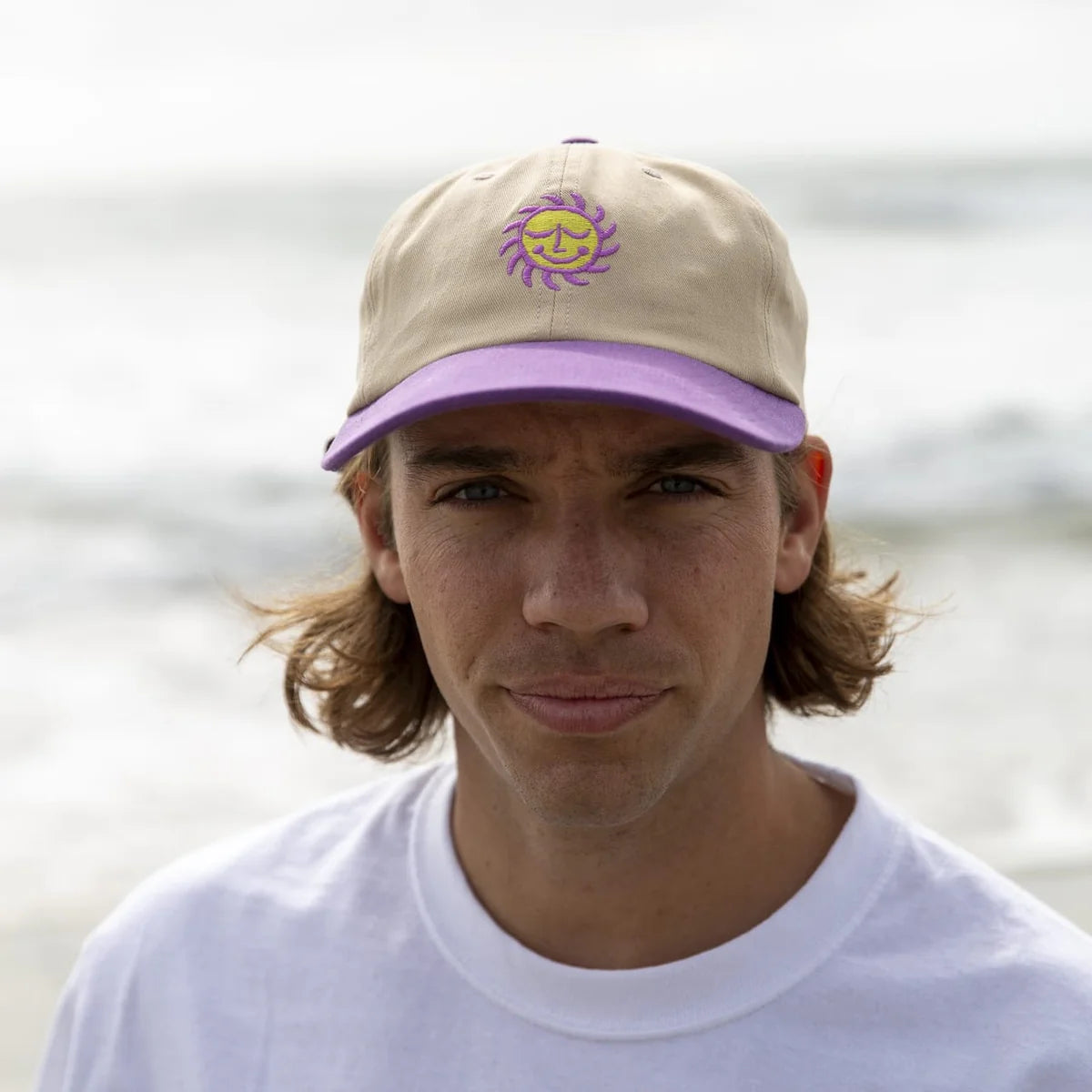 Lakai Sunny Polo Hat - Tan Purple