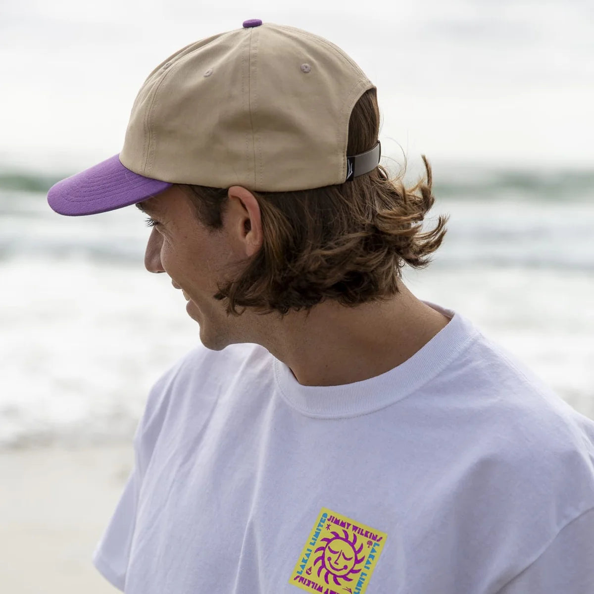 Lakai Sunny Polo Hat - Tan Purple