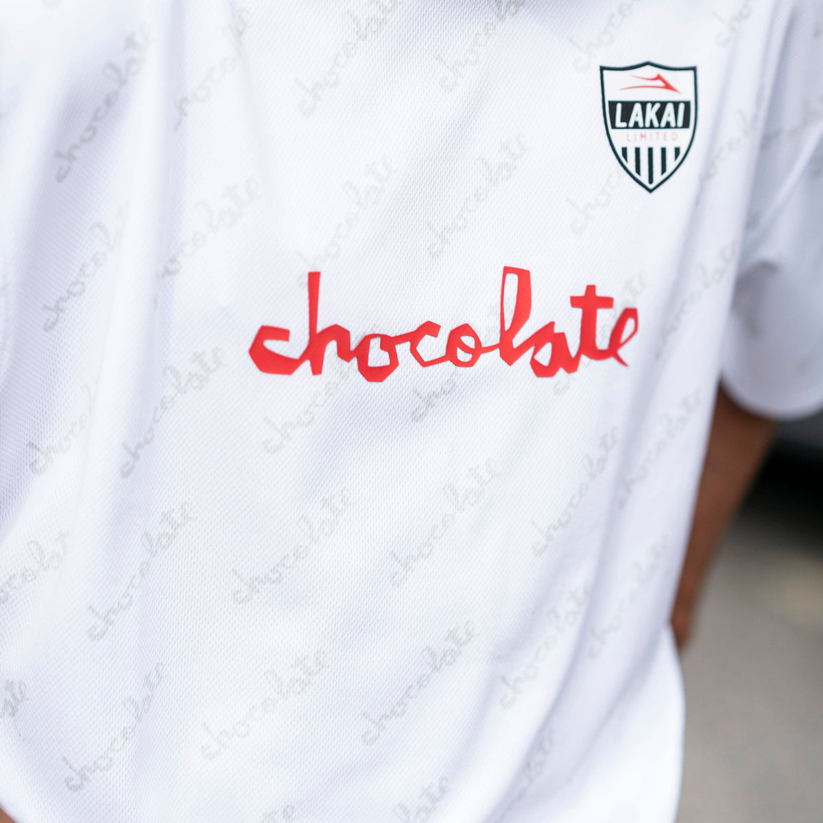 Lakai Chunk Athletic Jersey - (Chocolate) White