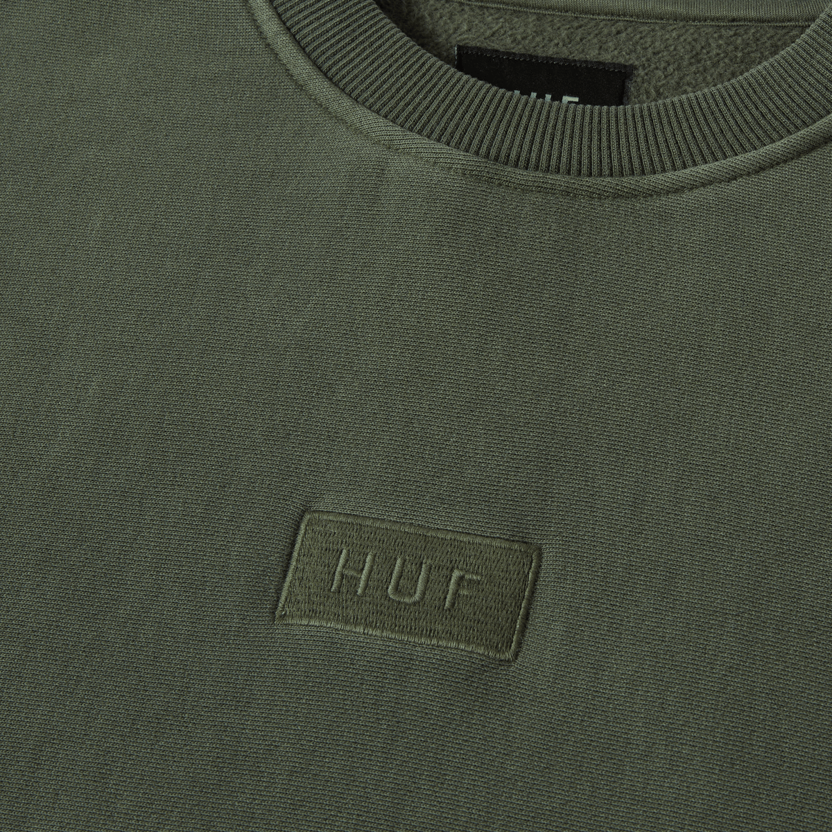 HUF Mason Fleece Crewneck - Hunter Green