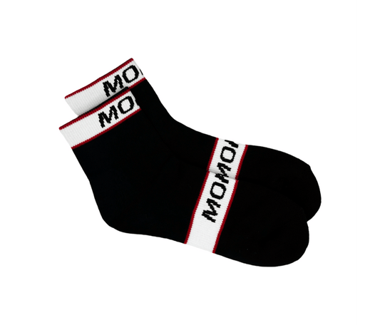 Moka Intl. M Sock - Black White Red