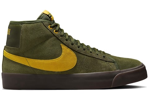 Nike SB Zoom Blazer Mid QS - (Anti Hero) Rough Green Amarillo