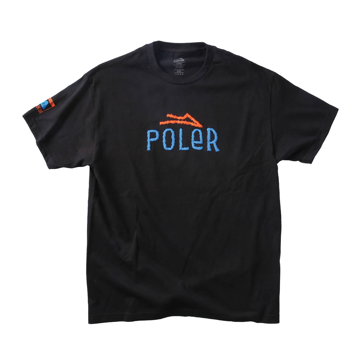 Lakai Furry Logo Tee - (Poler) Black