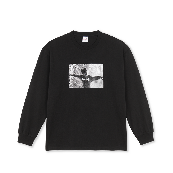 Polar Skate Co Sustained Disintegration Longlseeve Tee - Black