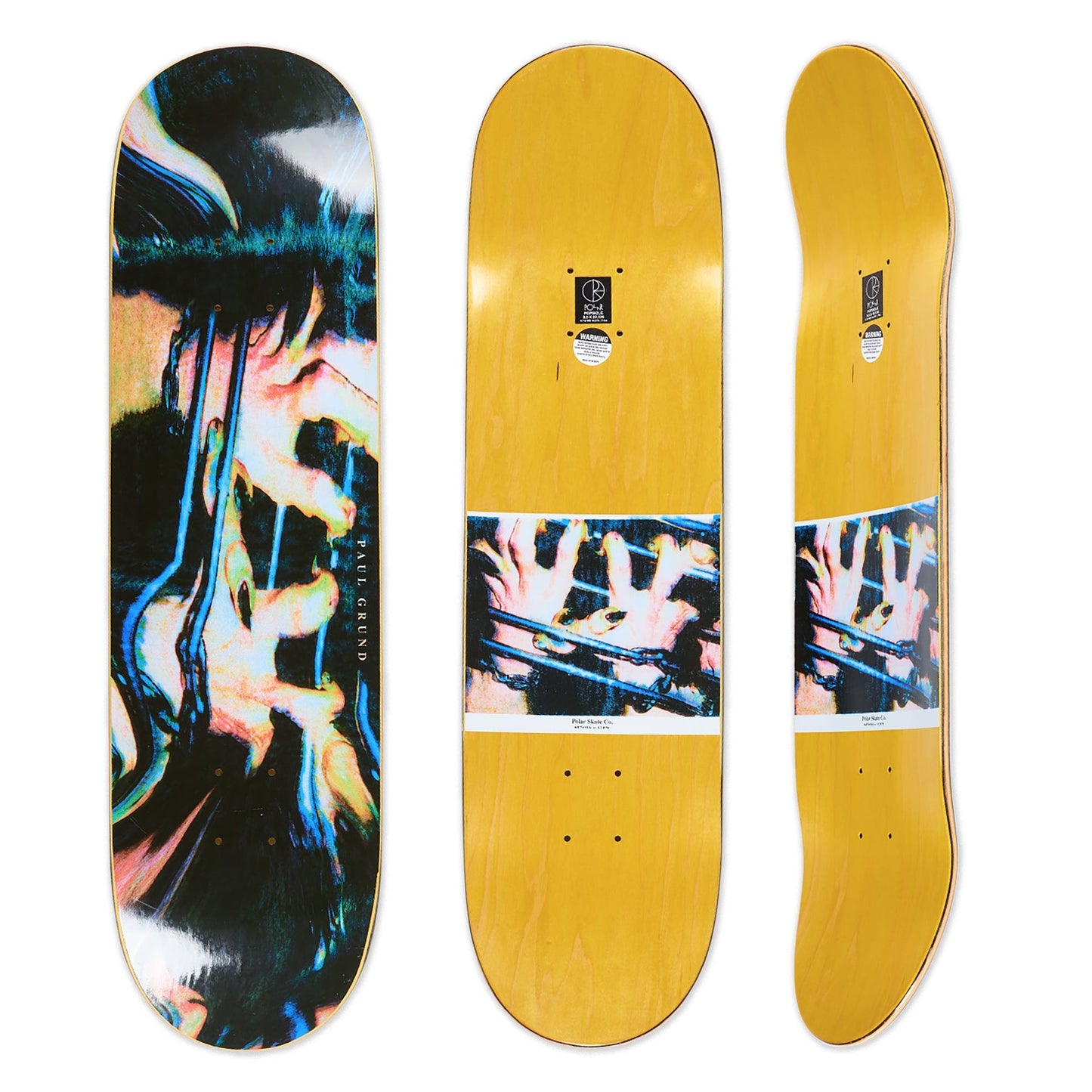 Polar Paul Grund Tweaked Hands Deck - 8.5