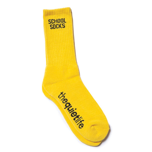 The Quiet Life School Socks - Yellow