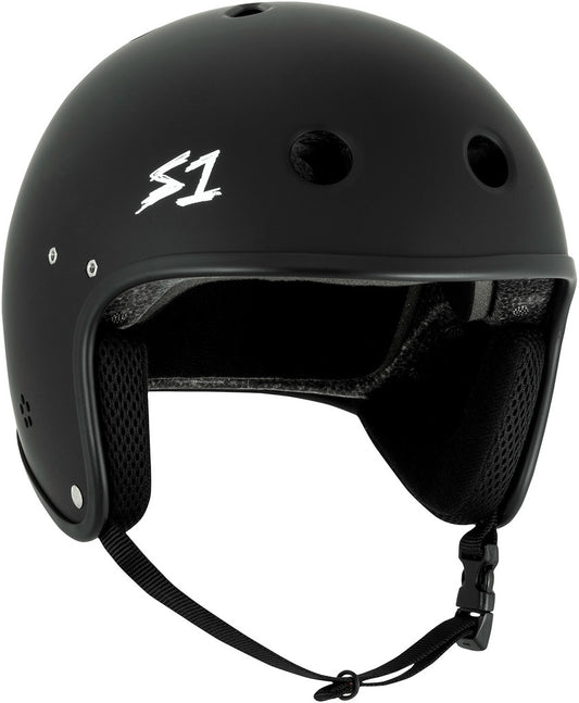 S1 Retro Lifer E-Helmet - Matte Black