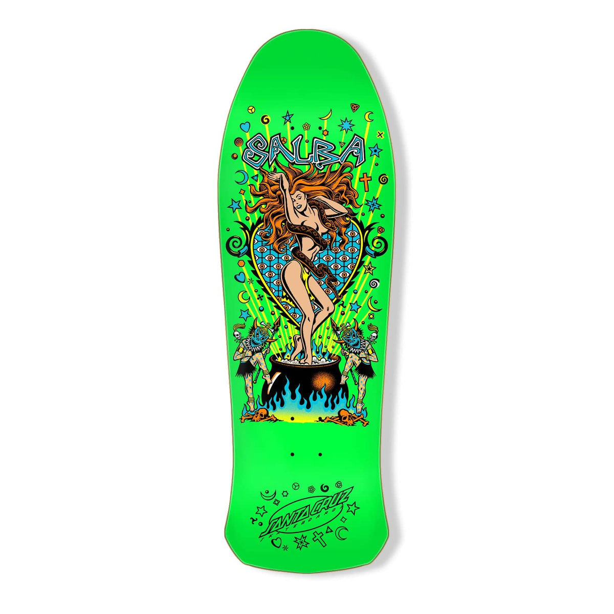 Santa Cruz Salba Witch Doctor Reissue Deck - 10.4