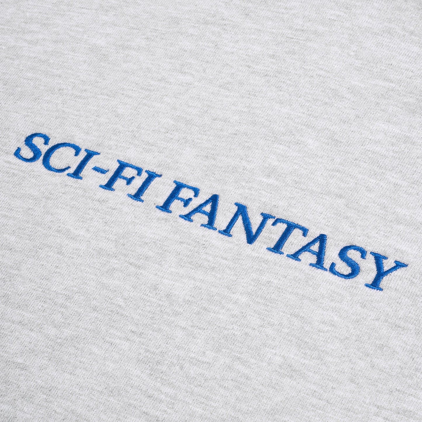 Sci-Fi Fantasy Logo Hoodie - Heather Grey