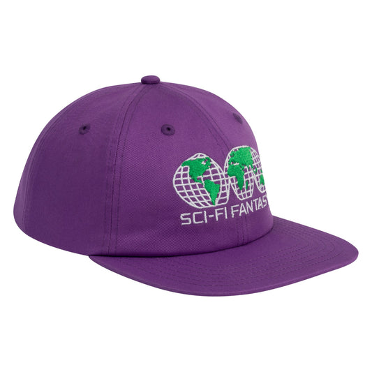 Sci-Fi Fantasy Global Hat - Purple