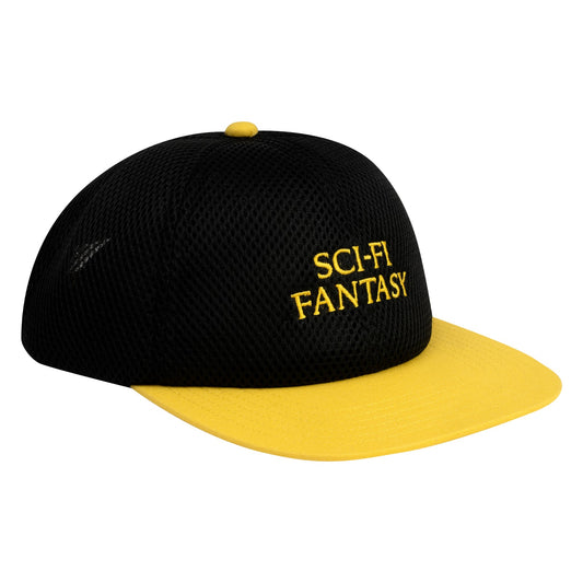 Sci-Fi Fantasy Logo Hat - Black