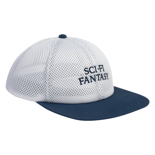 Sci-Fi Fantasy Logo Hat - White