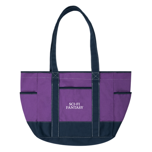 Sci-Fi Fantasy Daily Tote - Purple