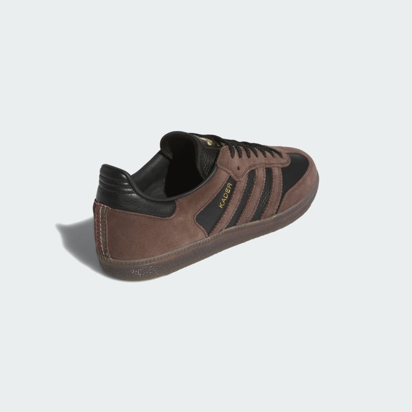 Adidas Samba ADV - (Kader) Core Black Dark Brown Gum