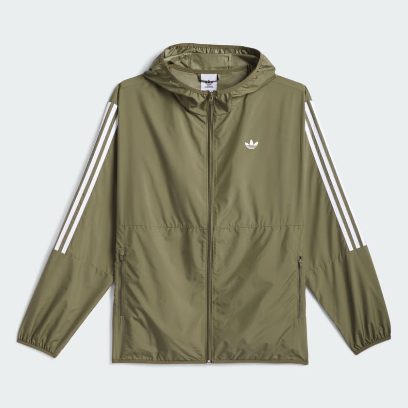 Adidas Skateboarding Windbreaker - Olive