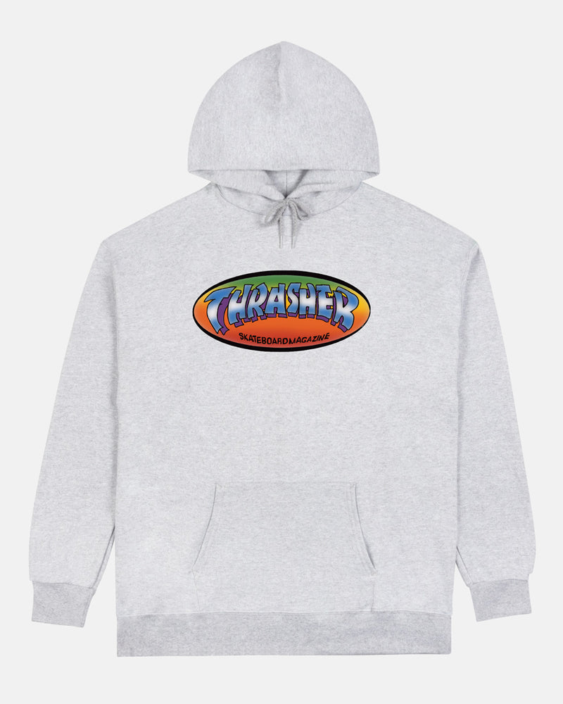 Thrasher Magazine Ninety-Five By Spanky Hoodie - Grey