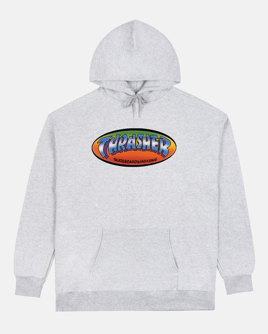 Thrasher Magazine Ninety-Five By Spanky Hoodie - Grey