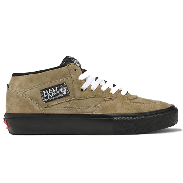 Vans Skate Half Cab - (Pig Suede) Olive Black – Holistic Skateshop