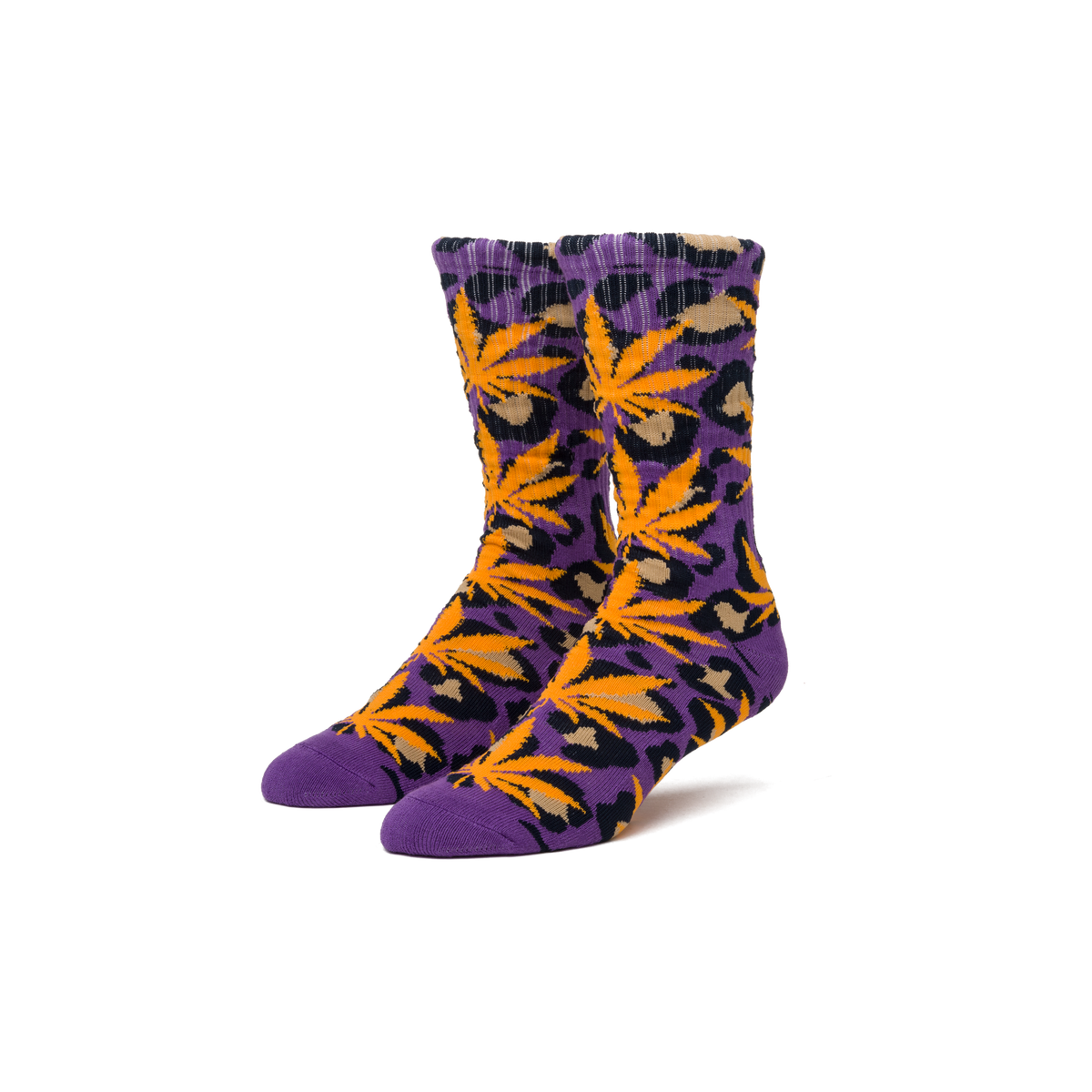 HUF Wildlife Plantlife Socks - Eggplant