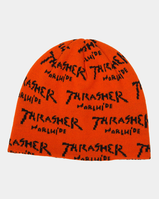 Thrasher Magazine Worldwide Skully - Orange