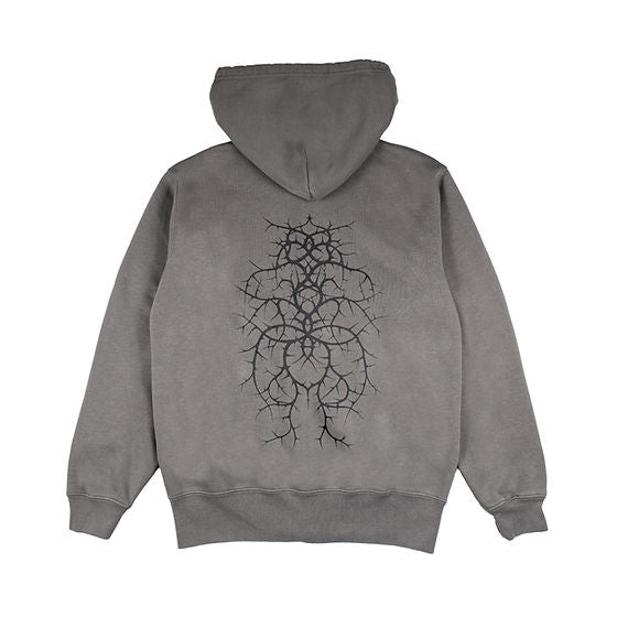 Timescan Thorns Hoodie - Stonewashed Black