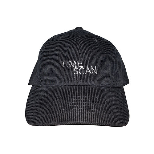 Timescan Corduroy Logo Hat - Black