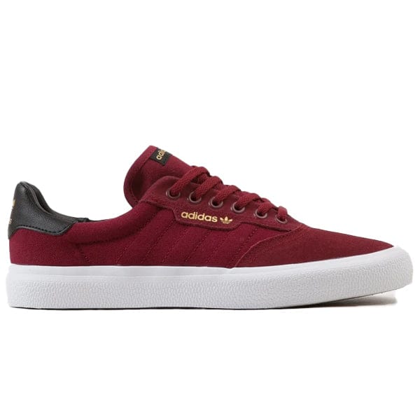 ADIDAS SKATEBOARDING SHOE ADIDAS 8 Adidas 3MC - Maroon White