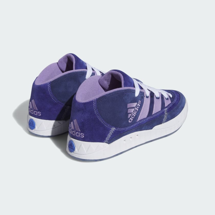 ADIDAS SKATEBOARDING SHOE ADIDAS Adidas Adimatic Mid - (Maite) Victory Blue Magic Lilac Dark Blue
