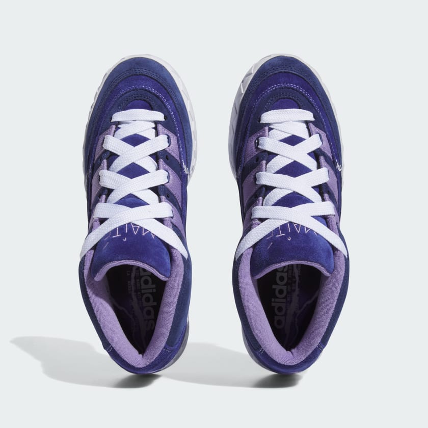ADIDAS SKATEBOARDING SHOE ADIDAS Adidas Adimatic Mid - (Maite) Victory Blue Magic Lilac Dark Blue