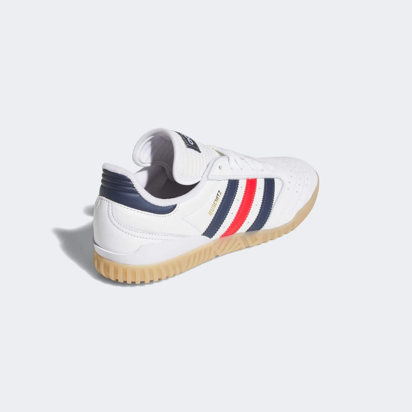 ADIDAS SKATEBOARDING SHOE ADIDAS Adidas Busenitz Indoor Super - Cloud White Navy Red