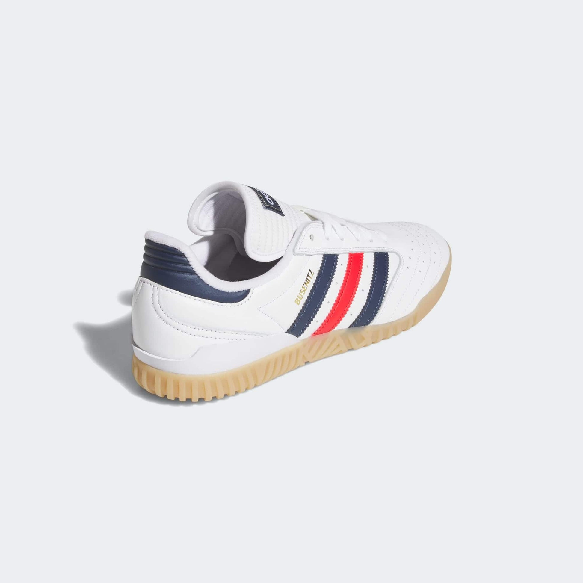 ADIDAS SKATEBOARDING SHOE ADIDAS Adidas Busenitz Indoor Super - Cloud White Navy Red