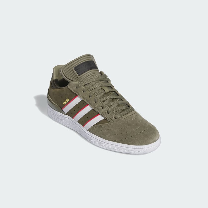 ADIDAS SKATEBOARDING SHOE ADIDAS Adidas Busenitz Pro - (Dan Mancina) Olive Red