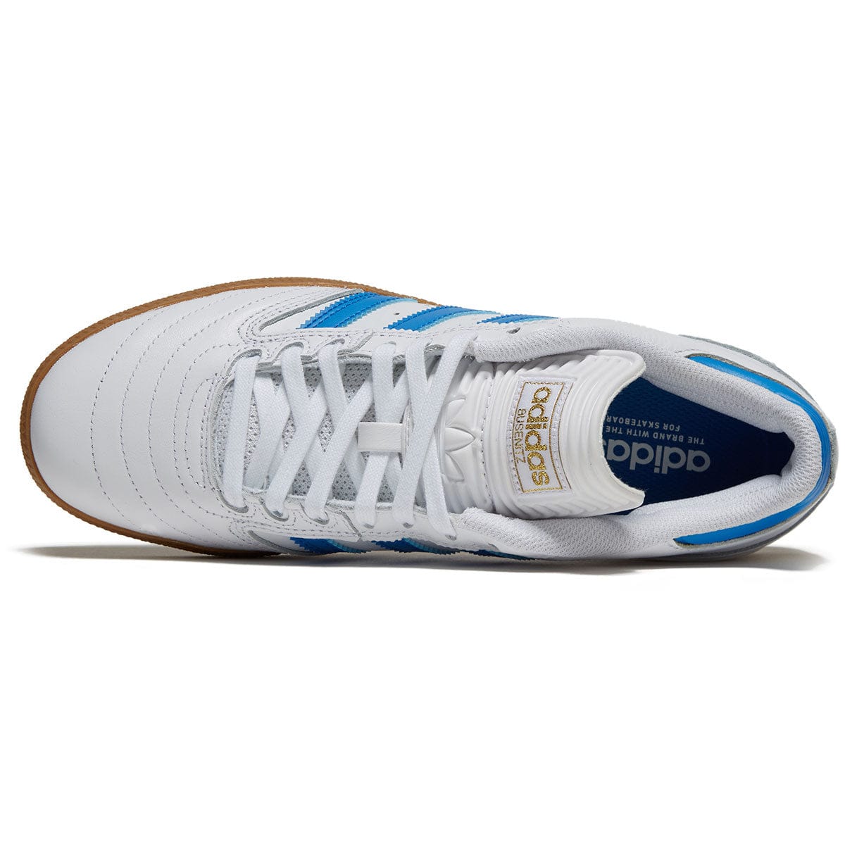 ADIDAS SKATEBOARDING SHOE ADIDAS Adidas Busenitz Pro - White Blue Gold